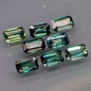 Breath taking! 2.80ct set of blue green Australian Sapphires