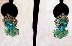 Set of Fashion Jewelry Earrings