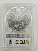 2021 Type 2 American Silver Eagle, PCGS MS70 FDOI