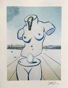Pencil Numbered Salvador Dali, Birth of Venus