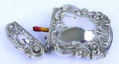 Beautiful Antique Sterling Silver Match Safe