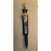 Vintage-Style Stainless Steel Lion Head Sword