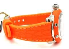 Glam Rock black dial stainless steel watch