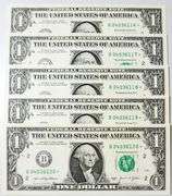 (10) Superb Crisp $1 2021 Star Replacement Notes N.Y.-Consecutive!