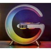 Smart LED Lamp with Wireless Charger Speaker and Alarm Clock