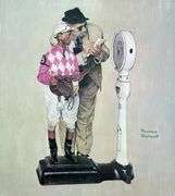 Norman Rockwell Rare Vintage Art