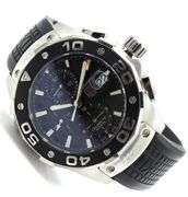 Tag Heuer Aquaracer black dial automatic watch