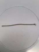 CERTIFIED 14K WHITE GOLD DIAMOND BRACELET
