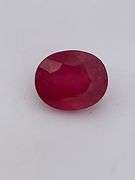 CERTIFIED RED RUBY 5.89 CARATS