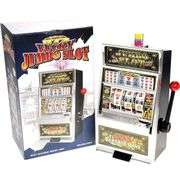 Jumbo Slot Machine Coin Bank with Lights
