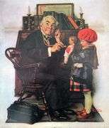 Collectible Vintage Norman Rockwell Circa 1970