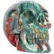 Hand-Carved Jasper Crystal Skull