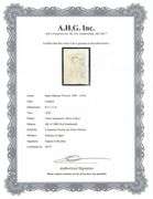 Very rare Henri Matisse etching signed in the plate, C.1920, from the series of Cinquante Dessins