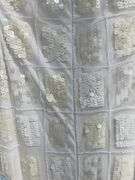 Stylish Off-white dress, Hand Detailed with Beads