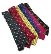 Group lot of 6 Hermes Ties