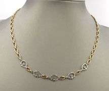 Fun 14K W&Y Claddaugh Necklace