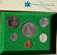 1967 Toned Canada Centennial Uncirculated Set