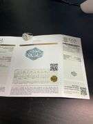 CERTIFIED 14K WHITE GOLD AND DIAMOND RING