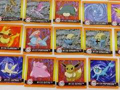 21 Pokémon Final Evolution Stickers