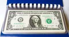 (10) Superb Crisp $1 2021 Star Replacement Notes N.Y.-Consecutive!