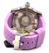 Glam Rock white dial stainless steel watch