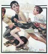 Collectible Vintage Norman Rockwell Circa 1970