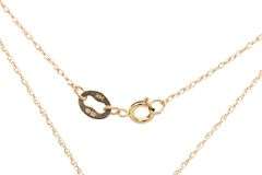 Reproduction Atosha Sunken Treasure coin with gold bezel pendant on chain