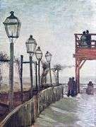 Vincent Van Gogh, Montmartre Near the Upper Mill