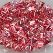 Exquisite 3.39ct set of rare pink Malaya Garnets