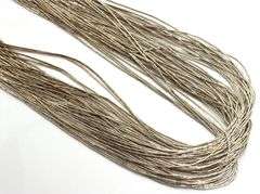 925 Sterling silver Liquid silver multi strand necklace