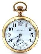 Nice Hamilton 924 17 Jewel Pocket Watchin 20 Year Case