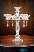 5-Arm Crystal Candelabra Crystal Drops