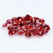 Look at this! 10.18 carats of rich red Pyrope Garnets!