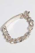 .925 Sterling Silver 13mm Curb Link ID Bracelet 9 Inches