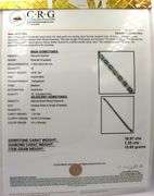 Stunning 18.97CTW Emerald Cut Kyanite & Diamond Bracelet in 14K White Gold Over Sterling Silver