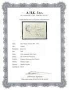 Very rare Henri Matisse etching signed in the plate, C.1920, from the series of Cinquante Dessins