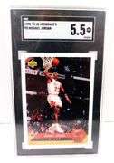 Michael Jordan 1992-93 Basketball Card, 5.5 EX