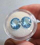 Beautifully matched 10.31ct Topaz pair