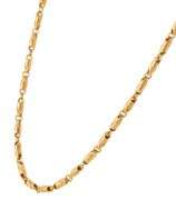 Bvlgari Passo Doppio Chain Link Necklace in 18K