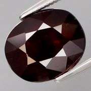 Silky smooth 4.51ct untreated midnight crimson Mozambique Garnet