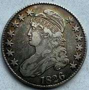 1826 Bust Half Dollar