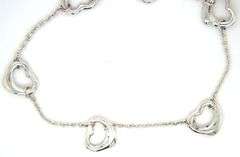 Tiffany & Co open heart link bracelet
