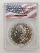 1921 Morgan Silver Dollar, ANACS BU
