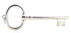 Tiffany & Co large oval key charm pendant