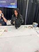 Alice Cooper Autographed Mask & Custom Display Stand Exact Photo Proof ACOA