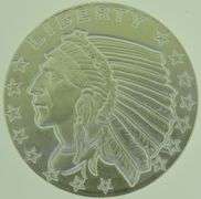 Indian Mint Fresh 1 oz .999 Fine Silver Round