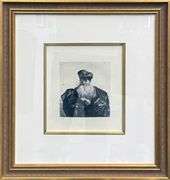 Extremely Rare and Collectible Antique Etching After Rembrandt, c. 1880