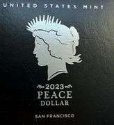 2023 S Proof Peace Silver Dollar