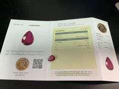 CERTIFIED RED RUBY 6.48 CARATS