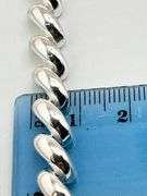 Italian 925 Sterling Silver Solid San Marco Bracelet